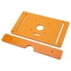 thumbnail image 1 of Placa De Mesa De Enrutador, Placa De Enrutador De Textura Transparente Eficiente De Plástico De Ingeniería Fácil Instalación Para Fresado De Recorte De Madera, 1 of 7