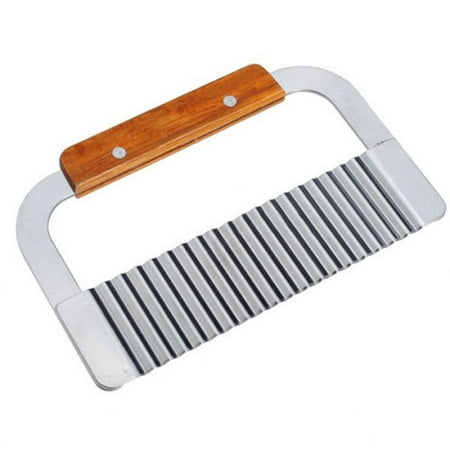

Thinsont Stainless Potato Large Size Handle Carrot Loaf Chip Crinkle Wavy Slicer