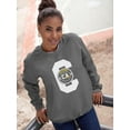 thumbnail image 2 of California Ca Rubber Seal Sweatshirt Women -Image by Shutterstock, Female 4X-Large, 2 of 4