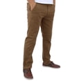 thumbnail image 2 of Pantalón de gabardina stretch John Silver  Corte recto color caqui oscuro, 2 of 5