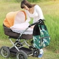 thumbnail image 5 of Kdxio Baby Diaper Backpack,Multi-Function Travel Backpack Nappy Bags,Nursing Bag, Fashion Mummy,Roomy Waterproof for Baby Care(Peacock And Flowers), 5 of 5