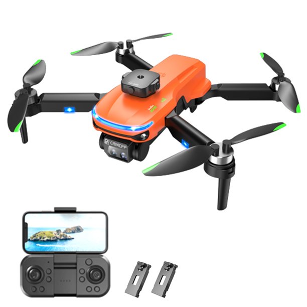Drone de control remoto con cámara 4K Cámara dual Evitación de obstáculos Motor sin escobillas Localización de flujo óptico
