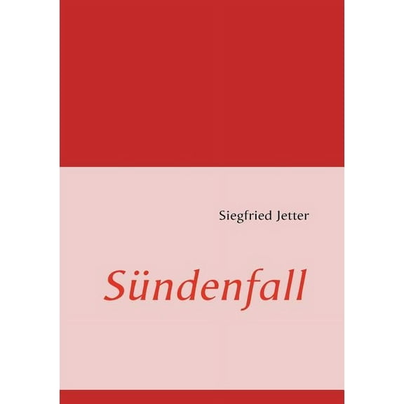 SÃ¼ndenfall, (Paperback)