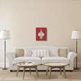 thumbnail image 3 of Global Gallery's 'Jolly Holiday Ornaments Peace' By Michael Mullan Stretched Canvas Wall Art, 3 of 4