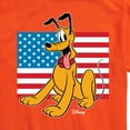 thumbnail image 3 of Disney - Americana - Pluto Usa Flag - Adult Short Sleeve Graphic T-Shirt, 3 of 5
