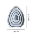 thumbnail image 3 of Easter Egg Silicone Casting Spring DIY Craft Plaster Making Kit for Holiday Decorations, 3 of 8