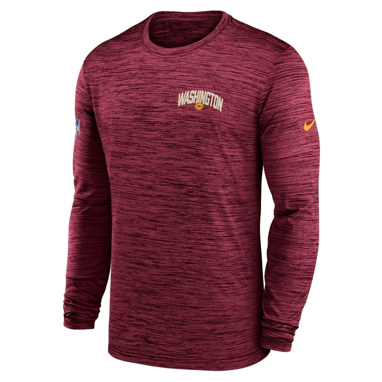 Men's Nike Burgundy Washington Commanders Sideline Velocity