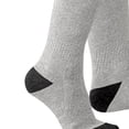 thumbnail image 5 of Calcetines calentadores de pies,Calcetines calentadores ajustables Calcetín eléctrico calentado,Esquí ciclismo deporte calcetín calentado gris sin batería kusrkot Calcetines calentadores de pies, 5 of 5
