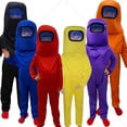 thumbnail image 3 of Disfraz de Halloween de Among Us para niños, ropa aeroespacial de actuación, ropa para matar al hombre lobo espacial, novedad de 2023, 3 of 4