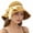 Khaki, variant on Floppy Sun Hats For Women Large Straw Hat Womens Floppy Sun Hat Summer Hats For Women Boho Hats Womens Wide Brim Straw Sun Hat Gardening Hat For Women Beach Visor Packable Straw Hat