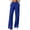 Blue, variant on Elastic Waist Sweatpants for Women Drawstring Lounge Trousers Casual Athletic Long Pants with Pockets Travel Wear