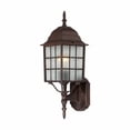 thumbnail image 2 of Nuvo Lighting 60/4903 Adams Single-Light Wall Lantern with Frosted Glass Panels, 2 of 3