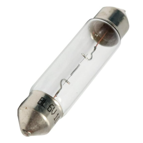 General 06041 - #6041 6V 10W Festoon 11x41mm SV8.5-8 base Miniature Automotive Light Bulb