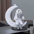 thumbnail image 1 of Adornos creativos de astronauta de dibujos animados para el hogar, adornos de astronauta para el escritorio de la habitación, regalo, 1 of 6
