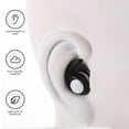 thumbnail image 4 of 3 Pairs Sound Proof Ear Plugs Invisible Anti-snoring Earplugs Multipurpose Earplugs, 4 of 8