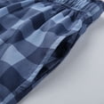 thumbnail image 6 of Mens Pants Men's Casual Plaid Loose Sport Plaid Pajama Pants Trousers, 6 of 7