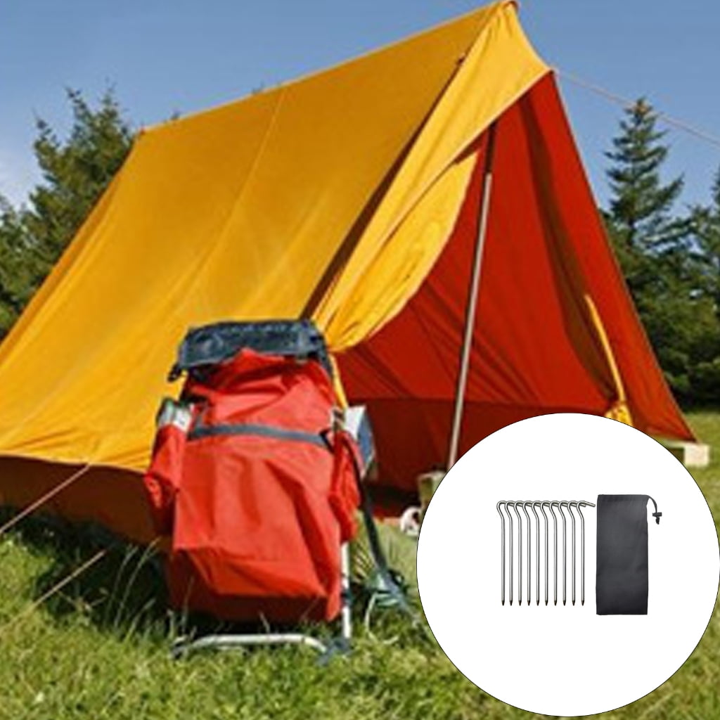 Durability Tent Sand Pegs Multipurpose Tent Anchors Heavy Type Tent Stakes for Hiking Backpacks Essential