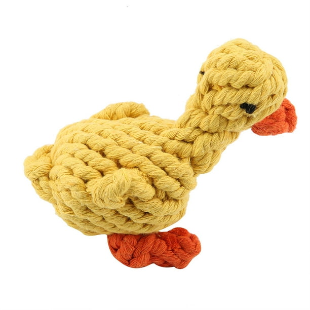 Rope duck dog toy discount