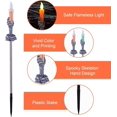 thumbnail image 4 of HLONK Outdoor Christmas Decorations  Solar Christmas Pathway Lights  Set of 10 Waterproof Landscape Christmas Lights  LED Lights for Yard Lawn Patio Walkway Decor, 4 of 7