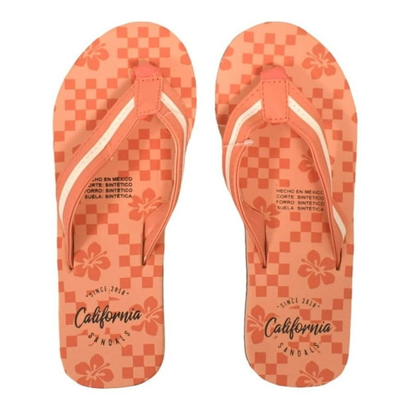 Sandalias California Talla 25 Coral