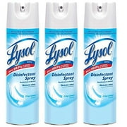 Lysol Disinfectant Spray, Crisp Linen, 19 oz., 3 Count