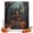 Black Dark Gray, variant on Shower Curtains for Bathroom-36"x72",Halloween Scary Haunted Castle Horror Pumpkin Waterproof Bath Curtain Grommet Shower Curtain Set with Hooks