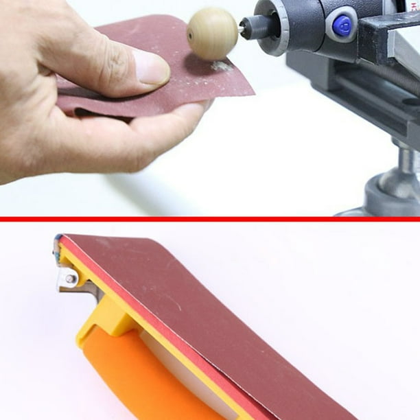 1 rollo de papel de lija de grano 60 de 100 mm x 1000 mm para pulir herramientas de esmerilado, herramientas abrasivas para trabajar el metal, Dremel y madera