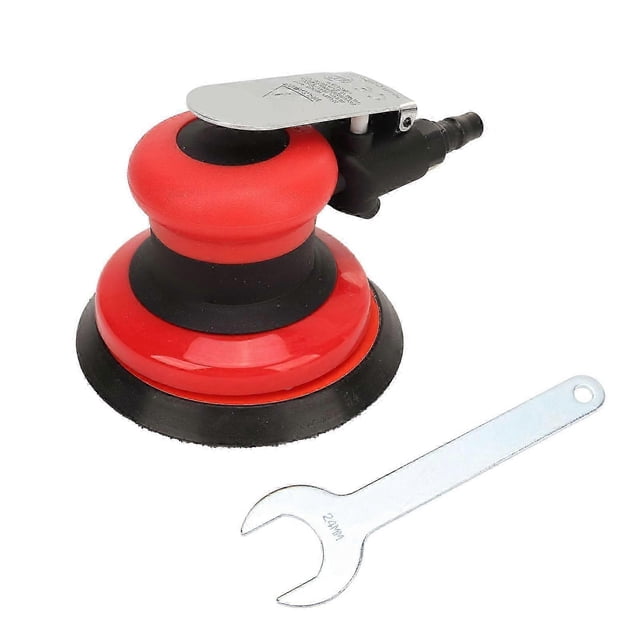 Air Random Orbital Sander 10000rpm 5in Strong Heavy Duty Dual Action Pneumatic Palm Sander for Auto Body Work