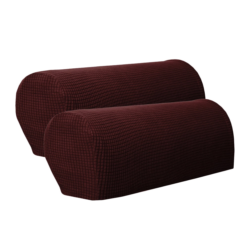Details about   2Pcs Removable Arm Stretch-Sofa Couch Chair Protector Armchair Covers 