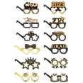 thumbnail image 1 of 12 piezas de gafas de graduación, gafas de clase de graduación, gafas de papel para fiesta, gafas divertidas, gafas para graduación, accesorios para fotos de fiesta de graduación, 1 of 5