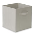 thumbnail image 2 of Set de 6 cubos de tela plegables Casafield, color gris, 2 of 7