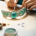 thumbnail image 4 of 20 piezas de plata tibetana en forma de S con cierre de gancho y pulsera para hacer joyas, 4 of 7