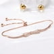 thumbnail image 3 of Pulsera Retráctil Con Lazo Para Mujer, Colección De Joyas Para Dama Y Niñas, Regalo Creativo De Joyería Noticed AP007557-02, 3 of 6