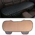 thumbnail image 4 of IKemiter Car Universal Seat Protection Pad Square Pad PU Leather Artificial Leather Back Seat Pad Suitable, 4 of 6