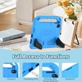 thumbnail image 7 of BMOUO Kids Case for onn 11" Core Tablet 2026 Model, Lightweight Foldable Kickstand Shockproof Handle Design Case for onn 11 Inch 2026, Blue, 7 of 7