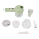 thumbnail image 1 of Handheld Electric Vegetable Cutter Set 4 in 1 USB Rechargeable Multifunctional Cordless Food Processor Garlic Chopper for Pepper Chili Onion Ginger, 1 of 5