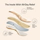thumbnail image 4 of Zapatos Mary Jane DREAM PAIRS Blancos con Tacones Bajos y Anchos Talla 9, 4 of 8