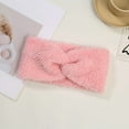 thumbnail image 2 of Lunxisen 2 Pcs Twist Knitted Headbands Winter Ear Warmers, Crocheted Turban Head Wraps Elastic Hair Band Accessories, Hair Scrunchies Scarves., 2 of 9