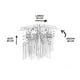 thumbnail image 5 of Candil de Cristal Cortado Gamalux Williams Krystal York de 4 Luces, 5 of 5
