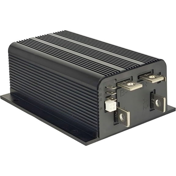 XYZIL 1205-117 36V 500A ITS Programmable DC Motor Controller Compatible with EZGO Club Car Golf Cart Compatible with Curtis 1204-032 1204-004 1204-009 1205-101 PMC Electric Vehicle Speed Control