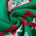 thumbnail image 6 of FRSASU Women's Christmas Sweaters Snowflake Reindeer Long Sleeve Crewneck Oversized Sweater Xmas Knitted Pullover Tops Red-F, 6 of 7