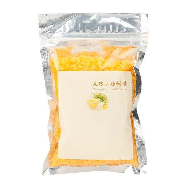 Cera de Candelilla Sincero 100g Cera Vegetal Natural para Lápiz Labial y Bálsamo Labial DIY