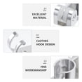 thumbnail image 4 of KAKOWELY Shower Base Multifunctional Space Aluminum Shower Base With Hook Fixed Adjustable Rust-proof Shower Seat Shower Hose Bracket2.76"X0.98"X0.98", 4 of 5