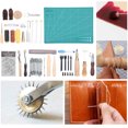 thumbnail image 4 of Leather Stamping, Leather Carving, With A Tool Box Decorative Glue High-quality For Punching DIY Enthusiasts Sewing Use, 4 of 8