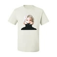 thumbnail image 2 of Wild Bobby, Hip Marilyn Monroe Portrait Classic Beauty Pose, Famous People, Men Graphic Tee, White, XX-Large, 2 of 4