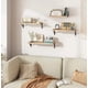 thumbnail image 4 of 4 Repisas Flotante Madera Minimalista Muebles Hogar Decorar Modelo Marrón Claro, 4 of 4