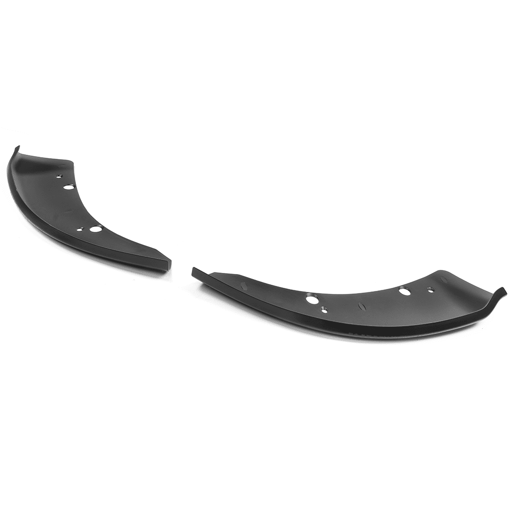 Ikon Motorsports Compatible with 15-23 Dodge Charger SRT Scat Pack Front Bumper Lip Splitter Matte Black