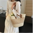thumbnail image 2 of HLSOHJP Straw Hobo Bags Women Basket Shoulder Bag Crossbody Purse Summer Beach Bag Cute Work Travel Top-Handle Handbag, 2 of 7