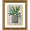 thumbnail image 1 of Talent, Kelley 19x24 Gold Ornate Wood Framed with Double Matting Museum Art Print Titled - Vintage Winter Mailbox, 1 of 4