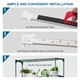 thumbnail image 5 of Temporizador Lamp Mosthink Grow Light 5500 K de espectro completo, paquete de 4 unidades, 5 of 6